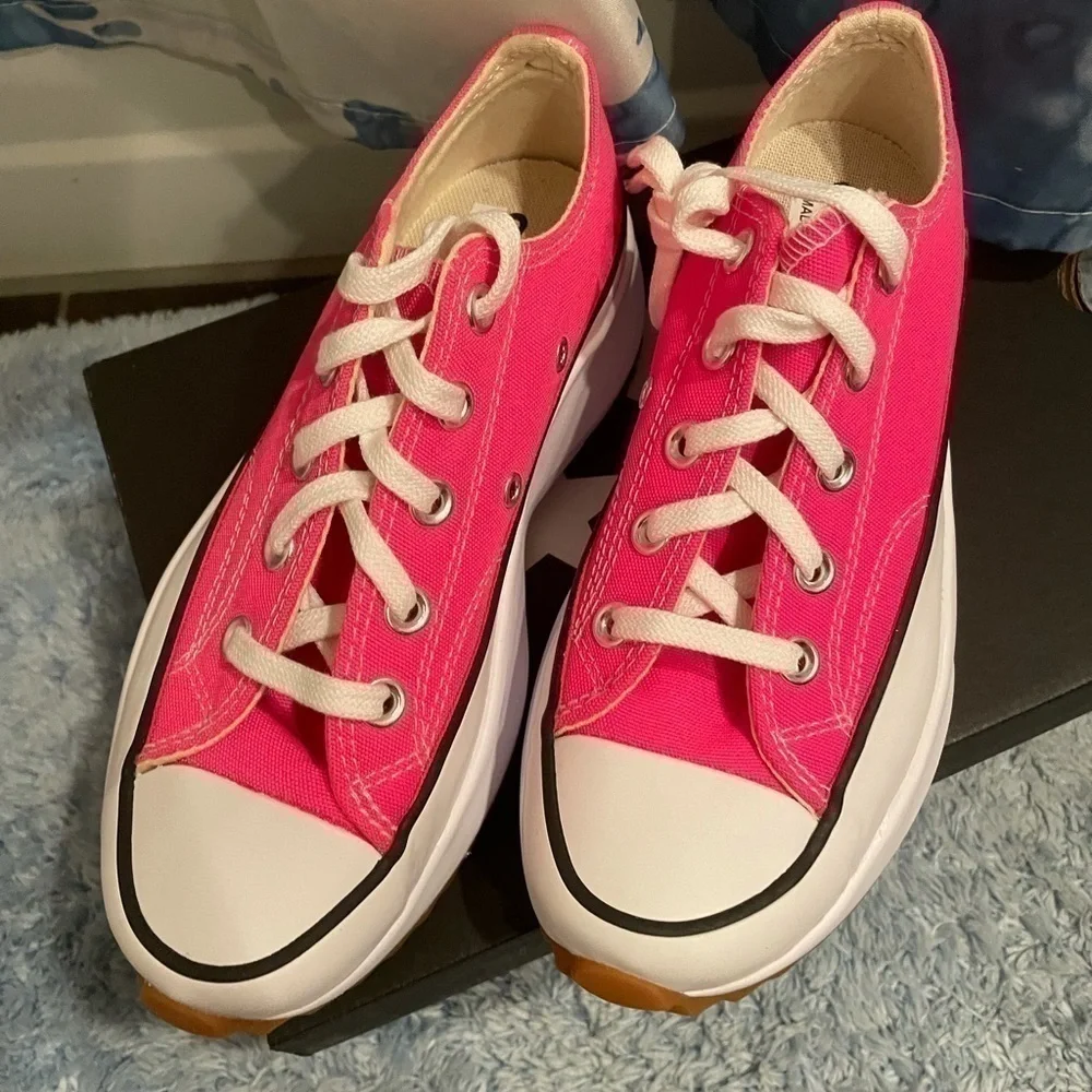 NIB Converse Run Star Hike Hot Pink 5.0 women US
